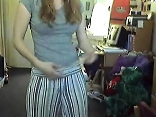 Young Woman Showing Body On Cam